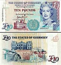 *10 Libier Guernsey 1995, P57d UNC - Kliknutím na obrázok zatvorte -